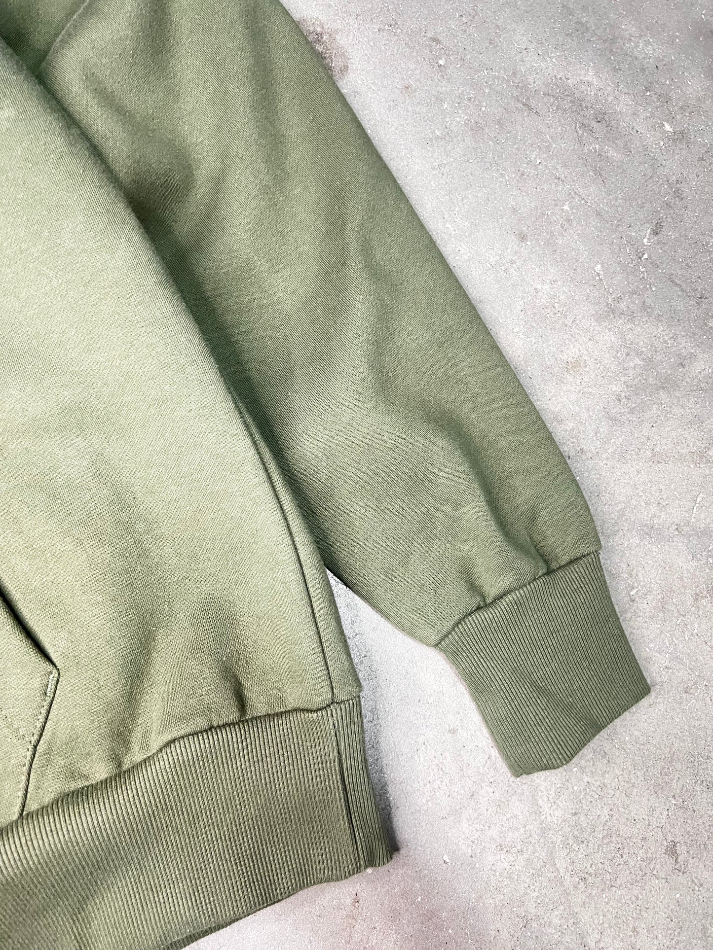 ST EARTHY GREEN ZIP-UP