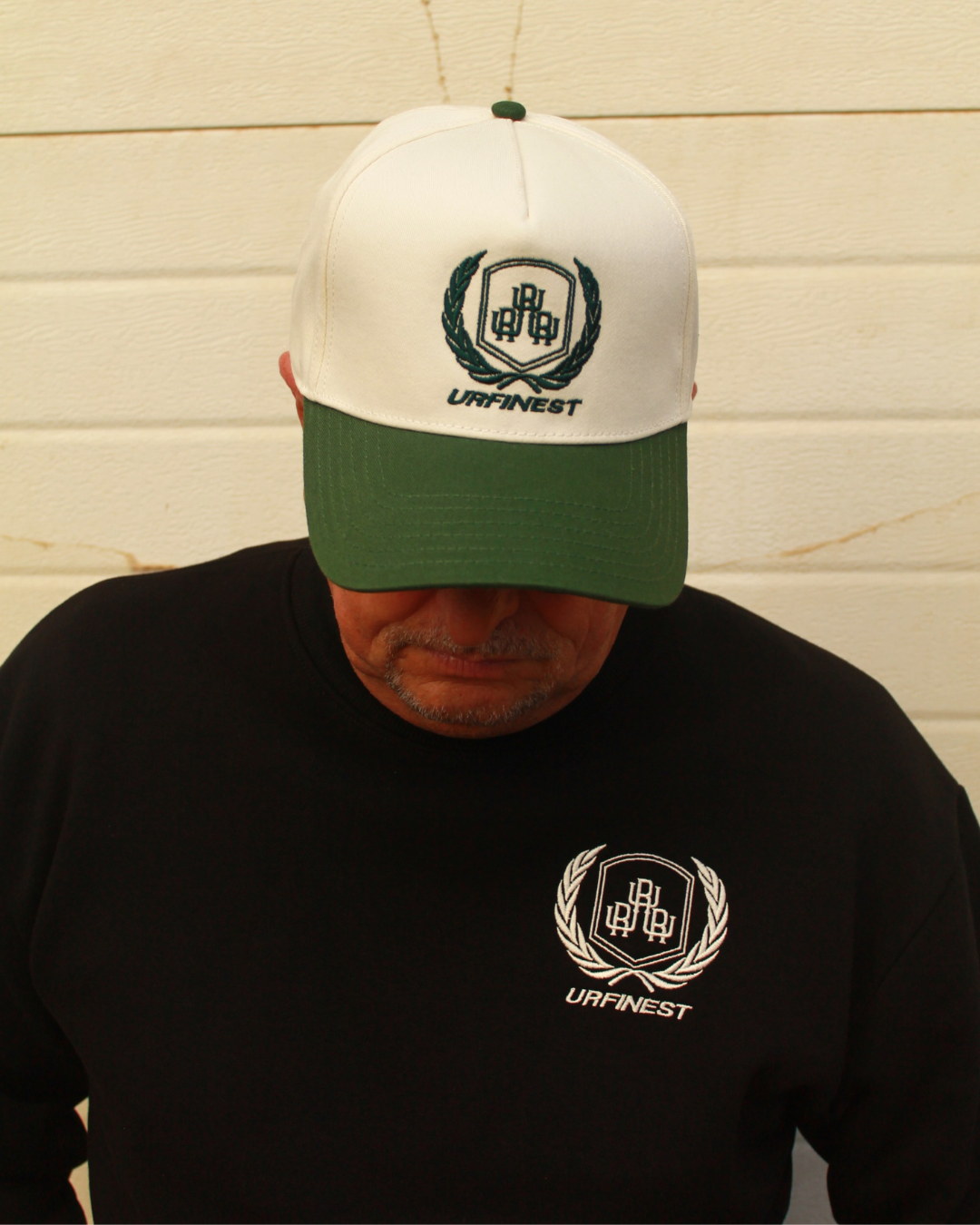 URFINEST CREST FOREST GREEN CAP