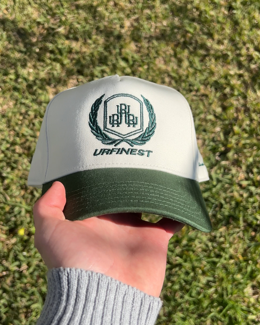 URFINEST CREST FOREST GREEN CAP