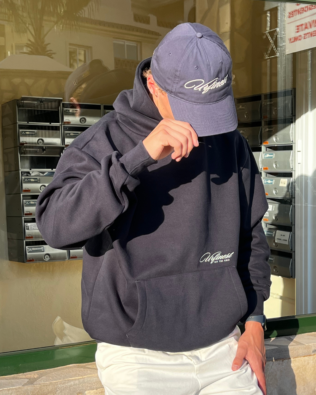 URFINEST NAVY HOODIE