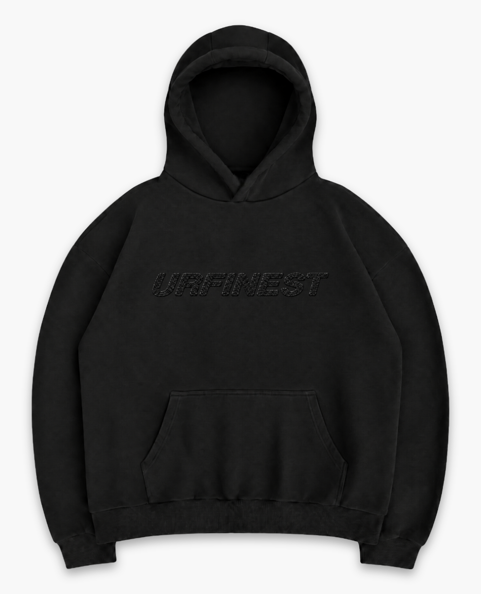 URFINEST BLACK CHAIN HOODIE