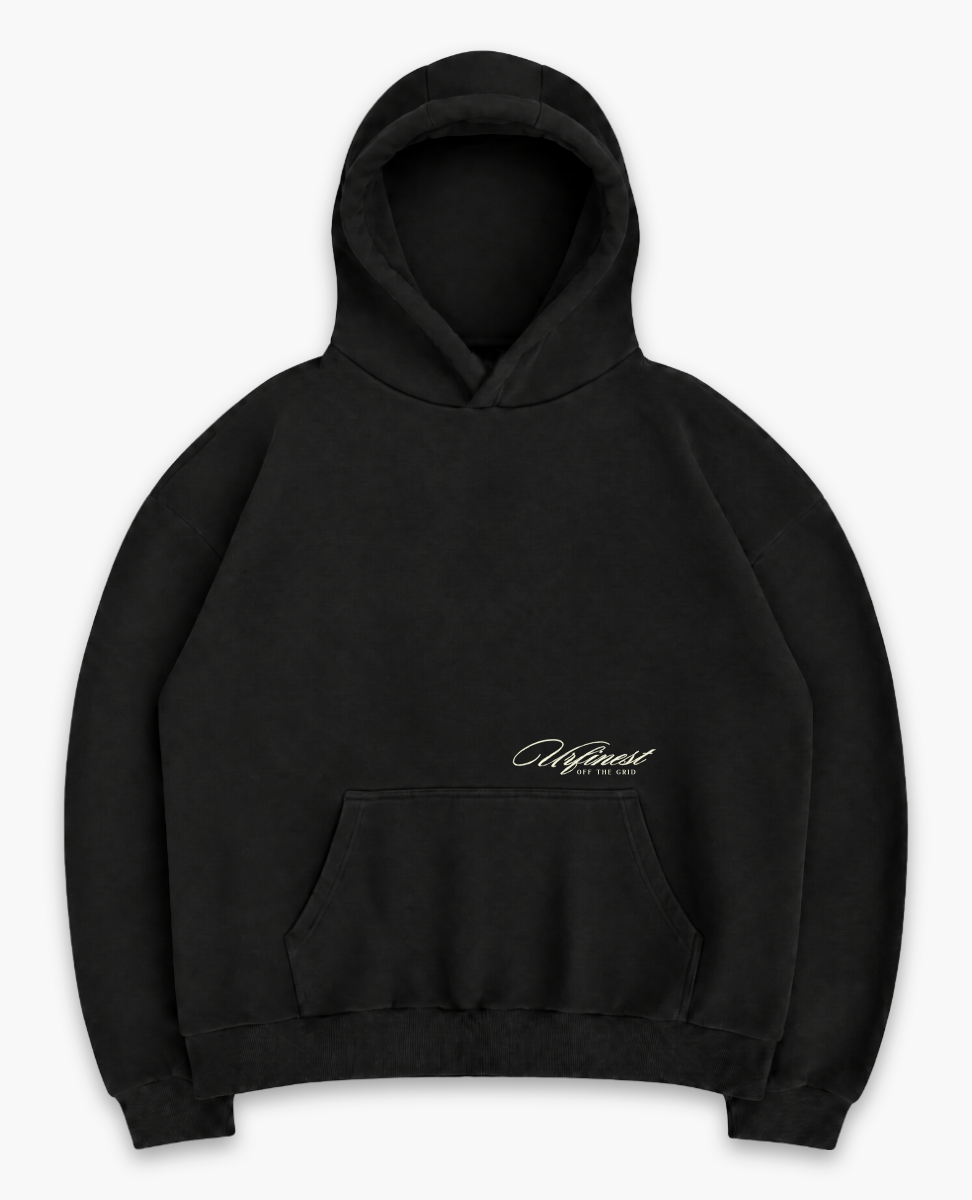 URFINEST BLACK HOODIE