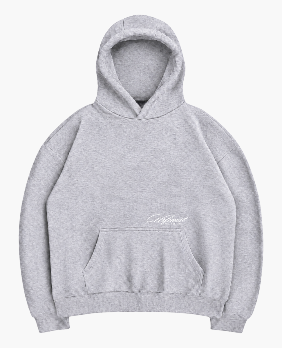 URFINEST HEATHER GREY HOODIE