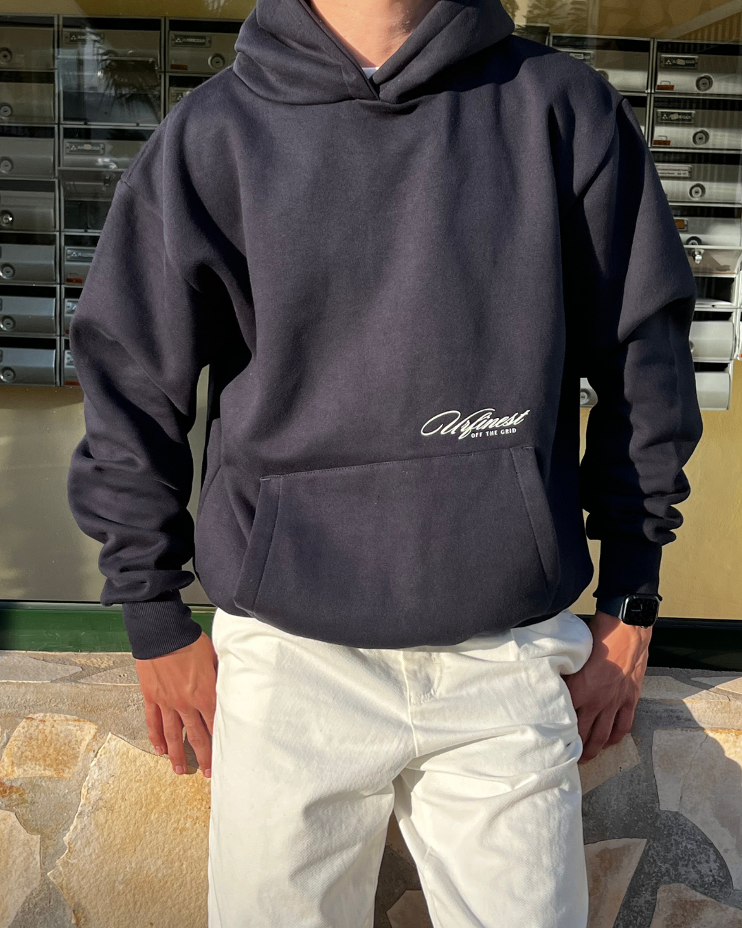 URFINEST NAVY HOODIE
