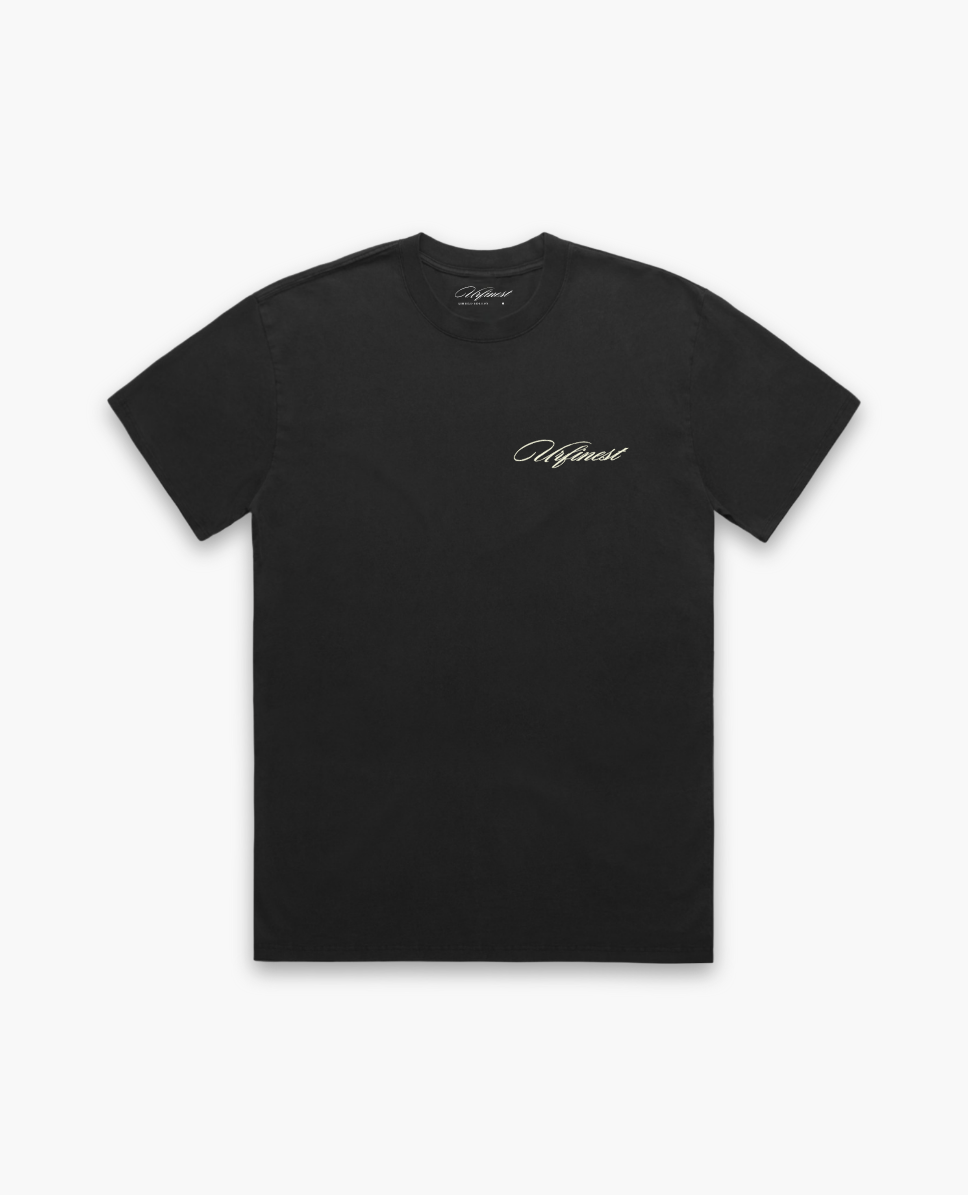 URFINEST BLACK T-SHIRT