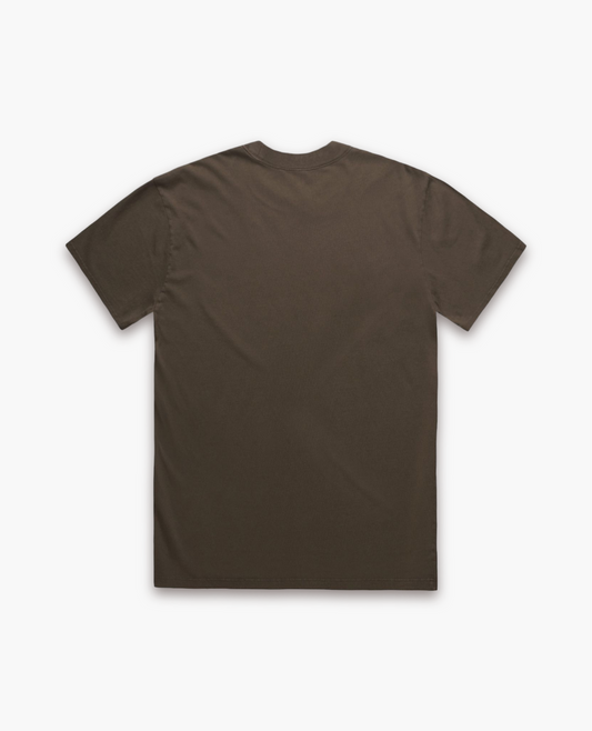 CREST BROWN T-SHIRT