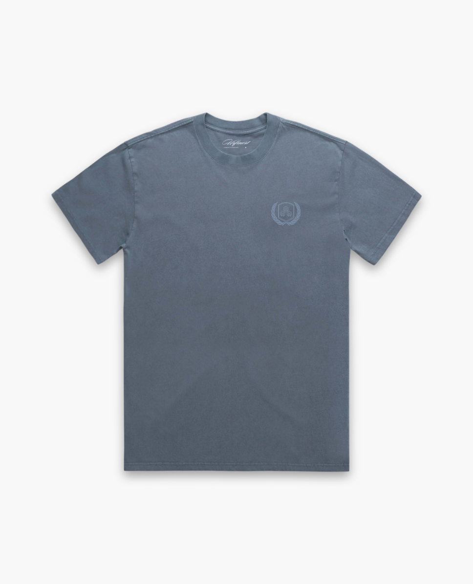 CREST INDIGO T-SHIRT