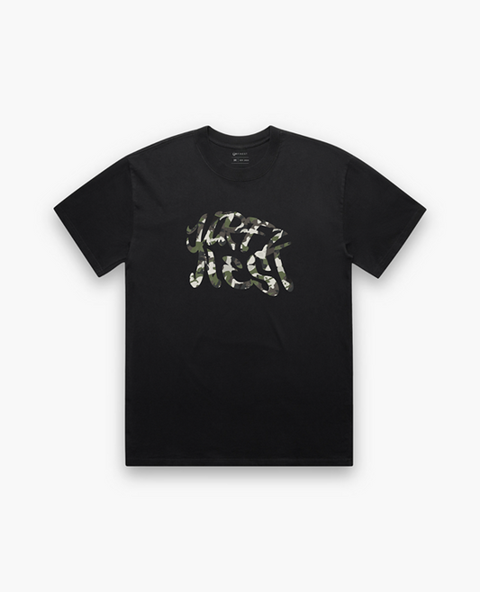 ST FADED BLACK CAMO T-SHIRT
