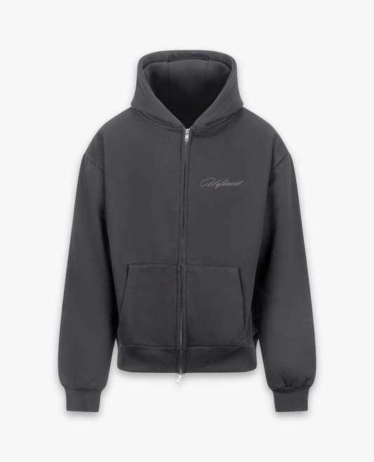 URFINEST CHARCOAL ZIP-UP