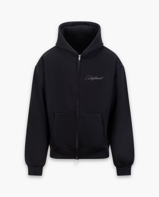 URFINEST DEEP BLACK ZIP-UP