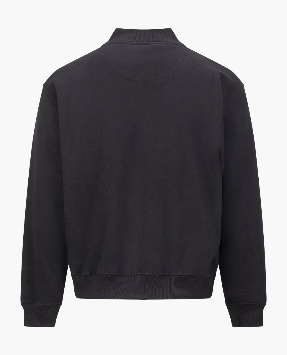 U BLACK ZIP JACKET
