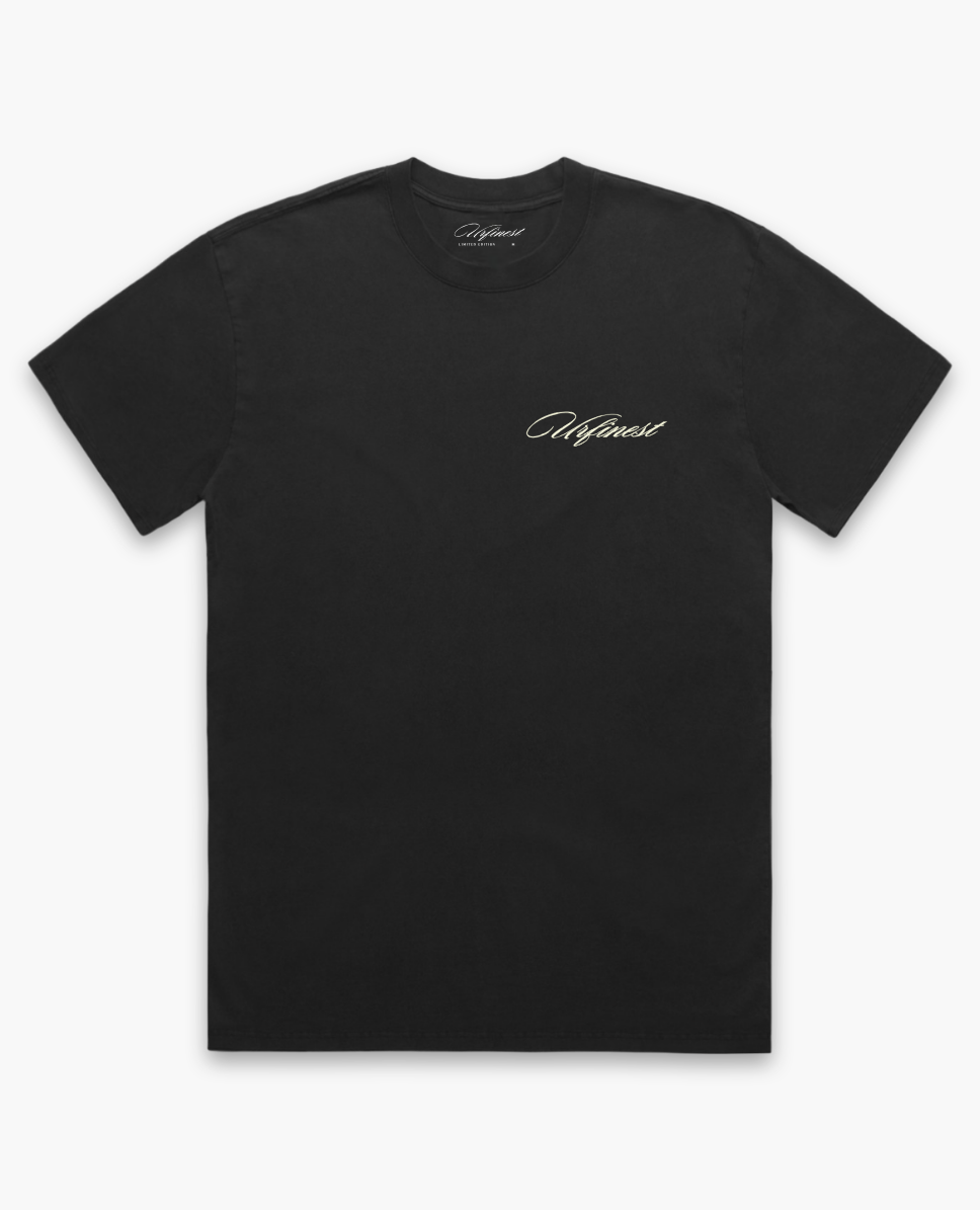 URFINEST BLACK T-SHIRT