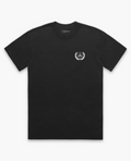 CREST BLACK T-SHIRT