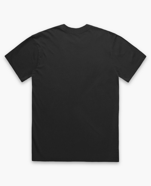 CREST BLACK T-SHIRT