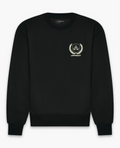 URFINEST CREST BLACK SWEATSHIRT