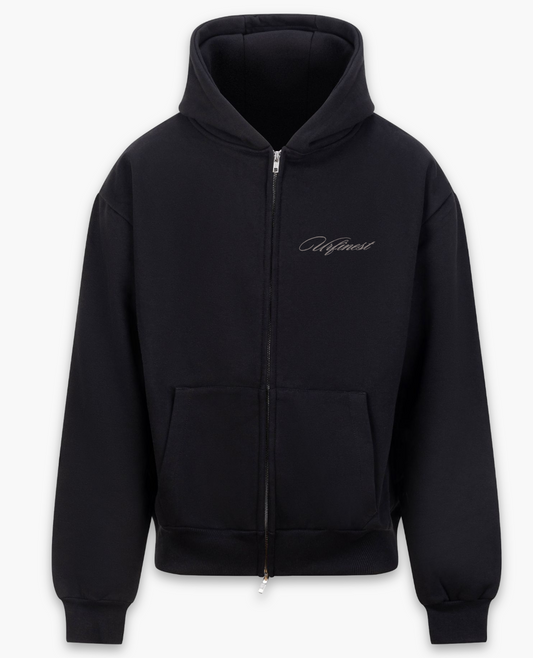 URFINEST DEEP BLACK ZIP-UP