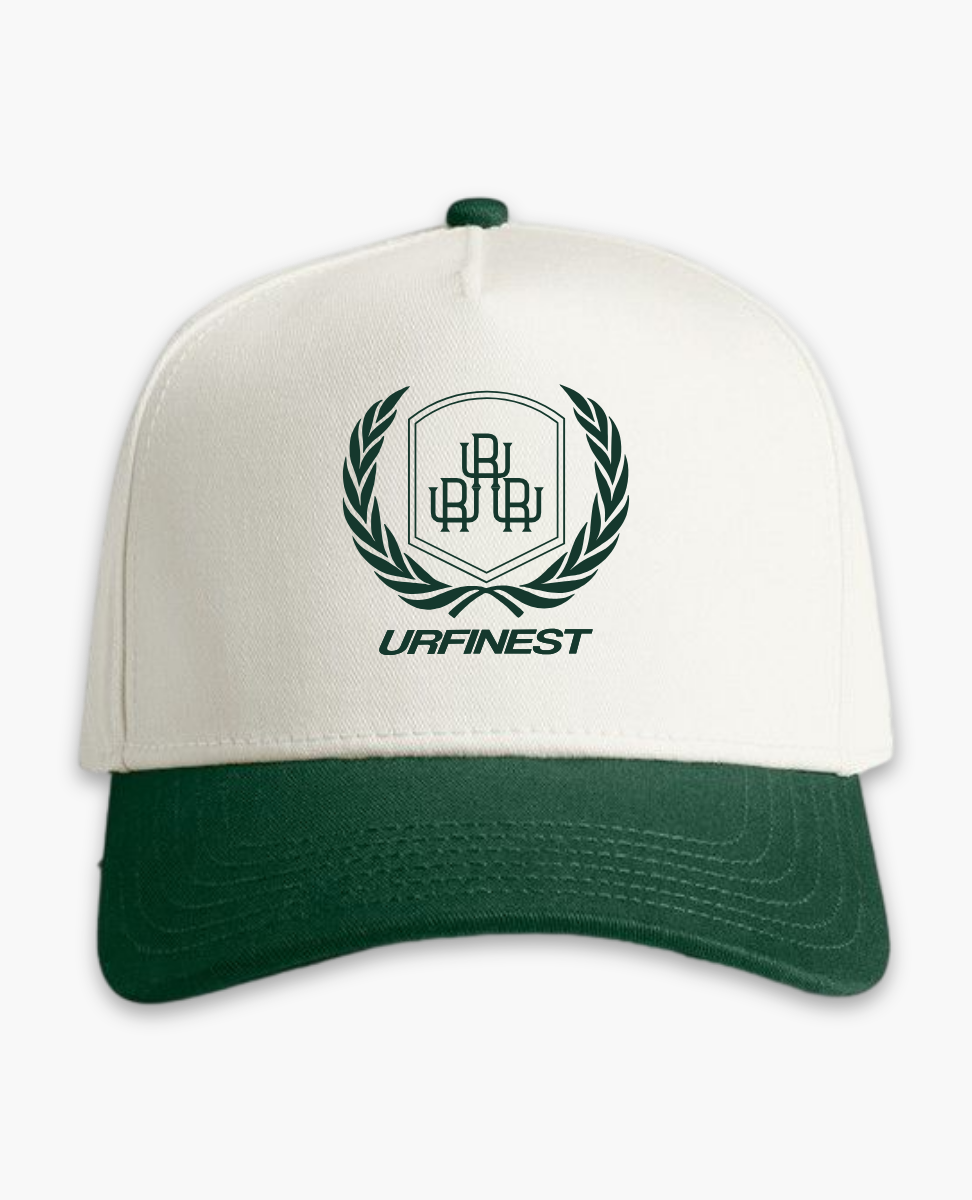 URFINEST CREST FOREST GREEN CAP