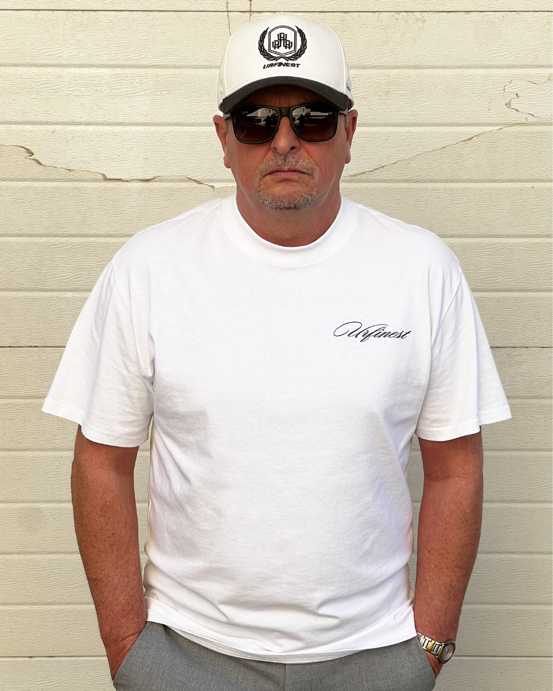 URFINEST WHITE T-SHIRT