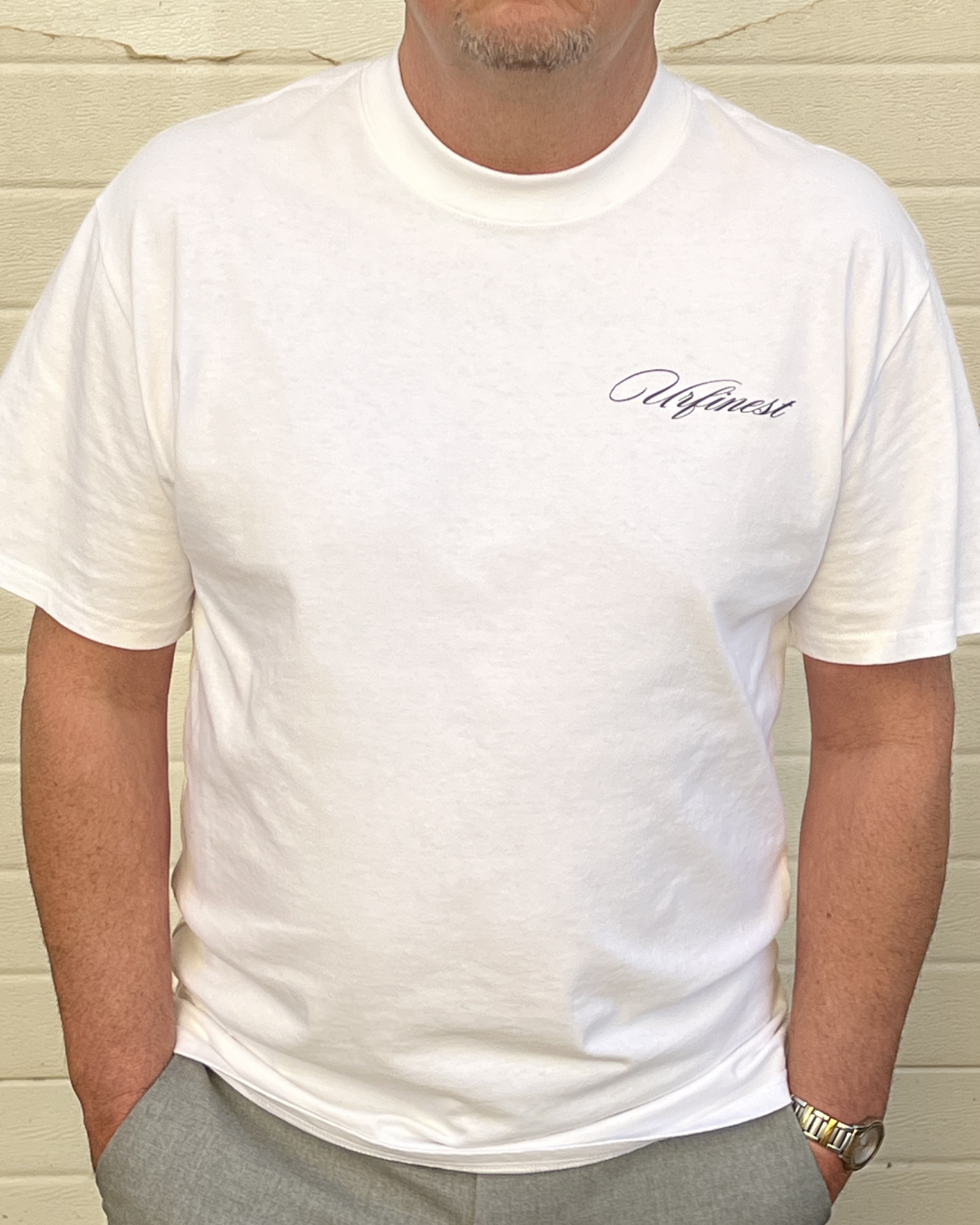 URFINEST WHITE T-SHIRT