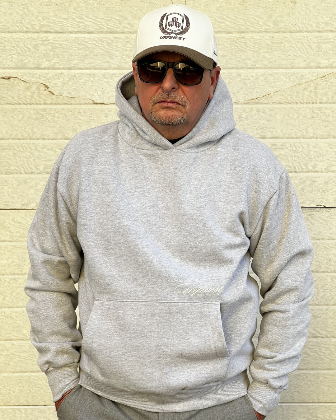 URFINEST HEATHER GREY HOODIE
