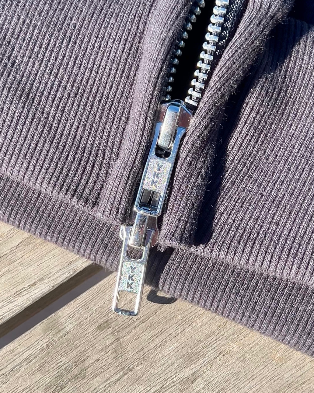 URFINEST CHARCOAL ZIP-UP